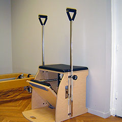 Wunda-chair: machine permettant de reproduire tous les exercices Pilates